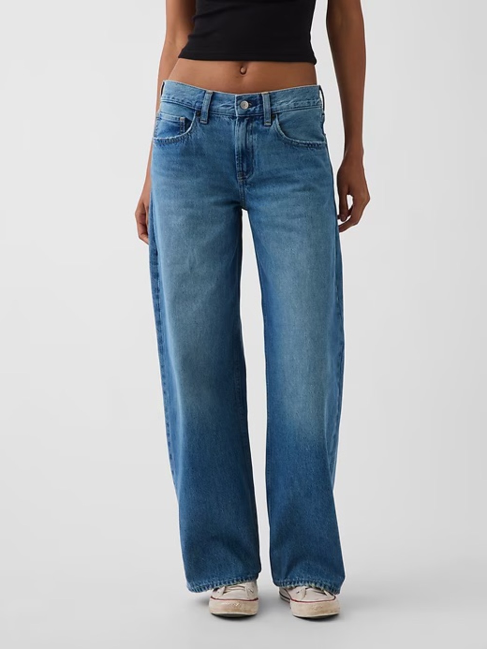 Gap x Hailey Bieber Low Loose Jeans 26